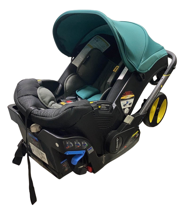 used Doona Infant Car Seat & Stroller Combo, 2023, Racing Green