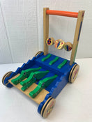 used Melissa & Doug Deluxe Chomp and Clack Alligator Wooden Push Toy And Activity Walker