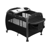 used Joovy Room Playard All-In-One Playard Nursery Center, Black