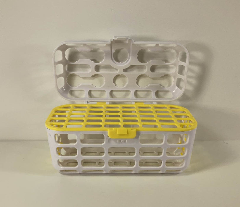 secondhand Munchkin Dishwasher Basket, - yellow