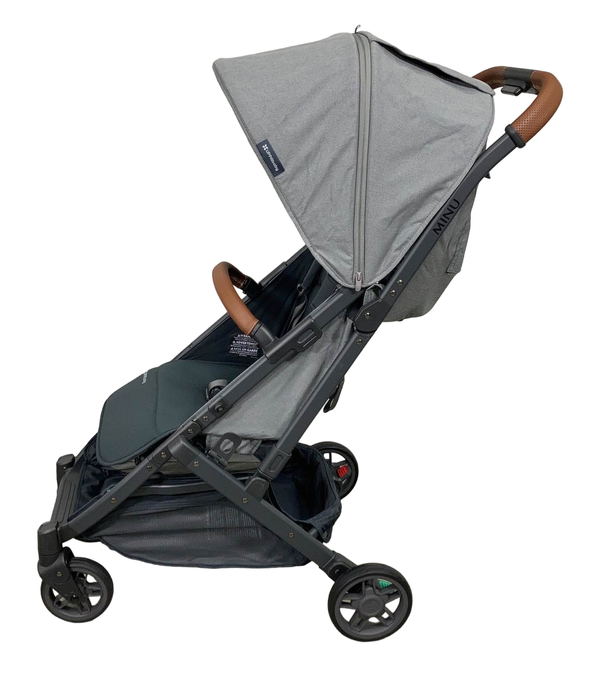 secondhand UPPAbaby MINU V2 Stroller, 2022, Greyson(Charcoal Melange)