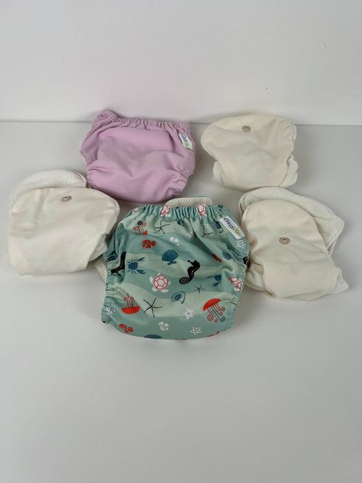 used BUNDLE GroVia Cloth Diapers