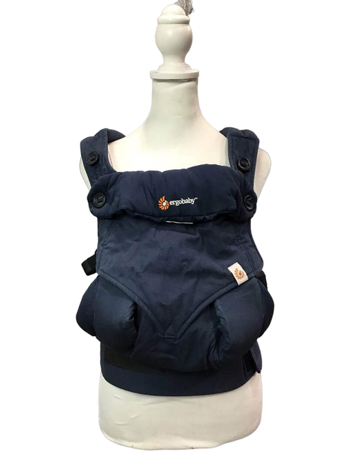 used Ergobaby Four Position 360 Baby Carrier, Midnight Blue