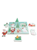 secondhand Horizon Group USA Wooden Christmas Puzzle