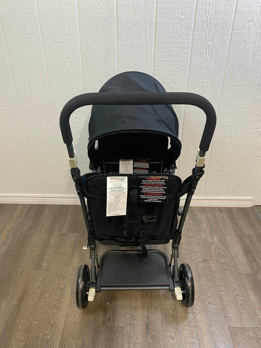 used Joovy Caboose Too Graphite Sit and Stand Double Stroller