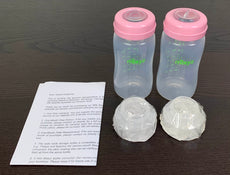 used Matzy Breast Milk Collection and Storage Bottles