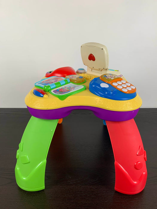 used Fisher Price Laugh And Learn Around The Town Learning Table