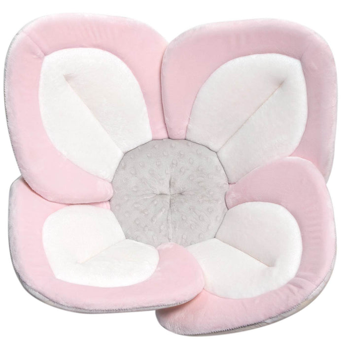 used Blooming Bath Baby Bath Lotus, Pink-White-Grey