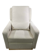 used Babyletto Sigi Electronic Recliner And Glider, Performance Cream Eco-Weave