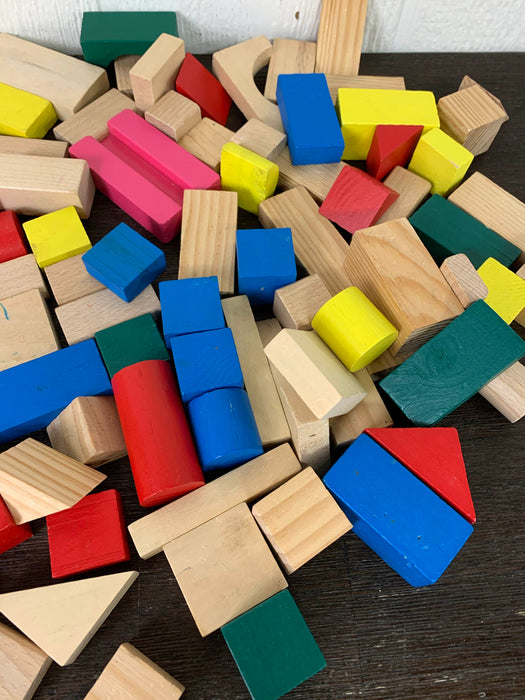 secondhand Boikido Wooden Building Blocks