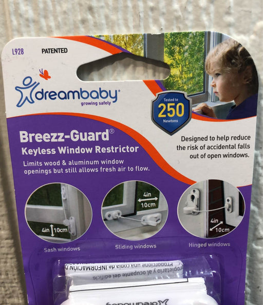 secondhand Dreambaby Breezz-Guard Keyless Window Restrictor