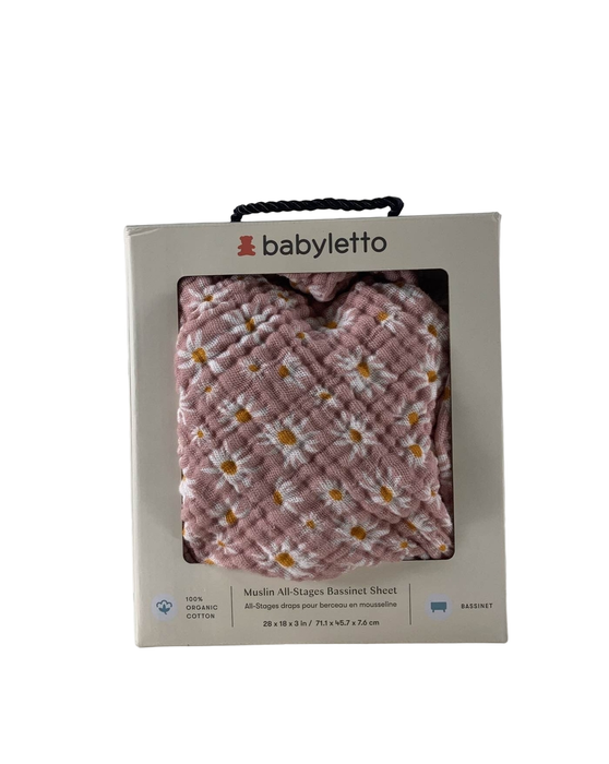 used Babyletto All-Stages Bassinet Sheet