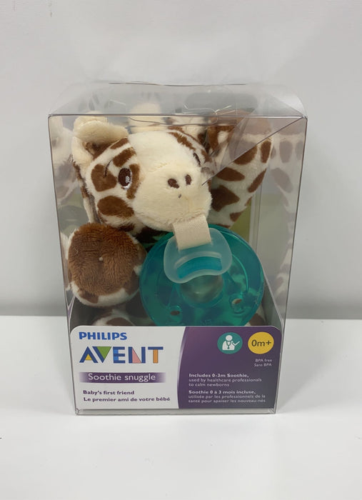 used Philips Avent Soothie Snuggle, - Giraffe