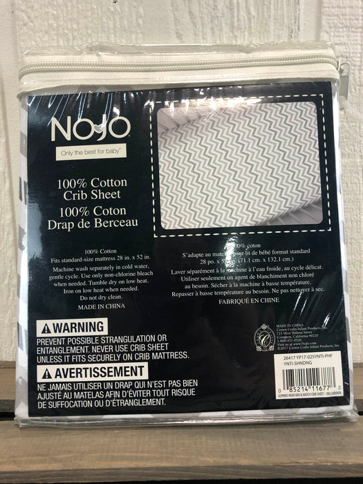 secondhand Nojo Fitted Crib Sheet