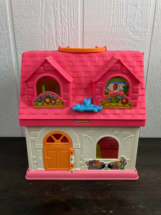 used Fisher Price Little People Happy Sounds Home