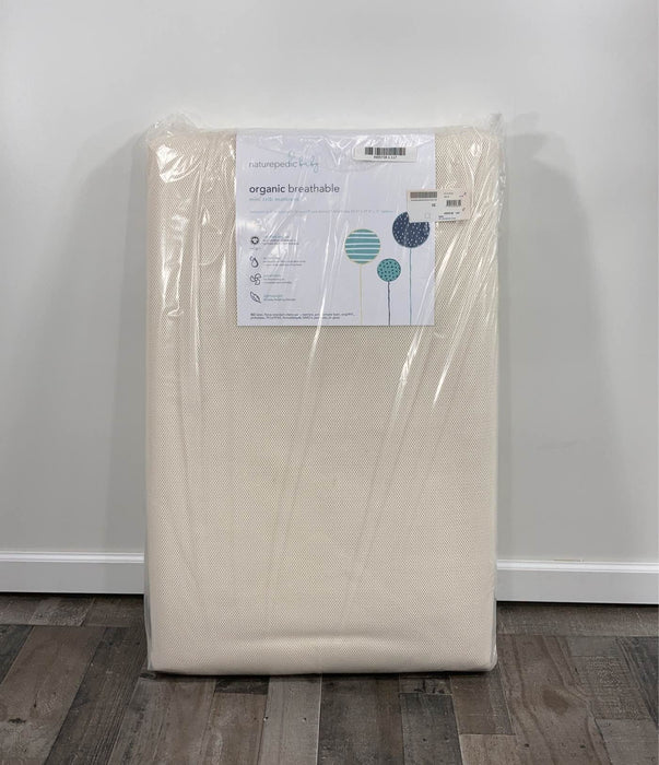 used Naturepedic Organic Mini Crib Mattress