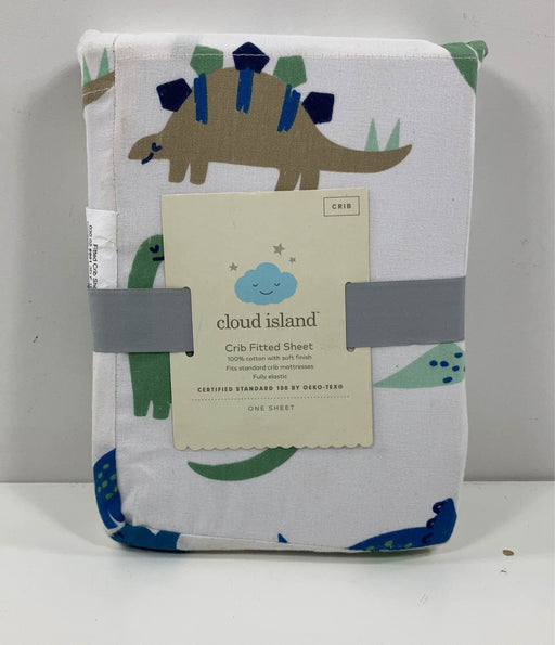 used Cloud Island Fitted Crib Sheet, Dinosaur - HIDDEN NEEDS  PHOTOS 4/20