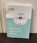 used Motif Medical Luna Double Electric Breast Pump With Battery