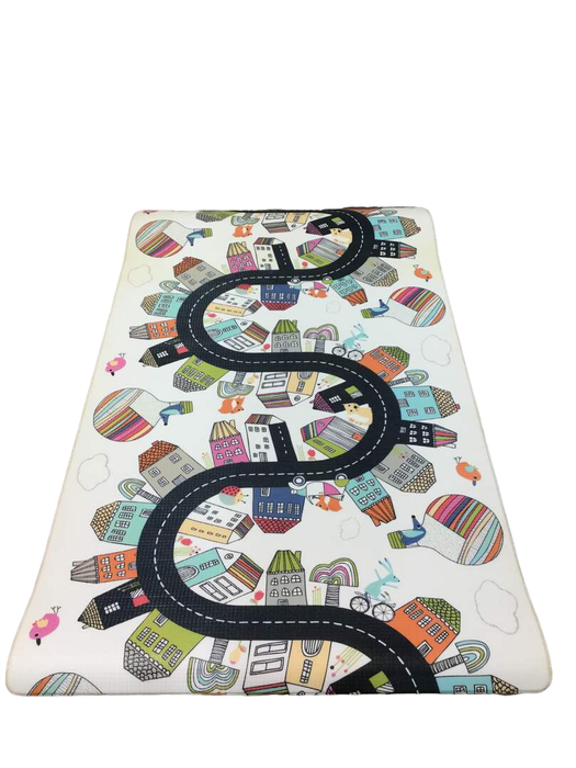 secondhand Skip Hop Reversible Foam Play Mat, Vibrant Village