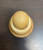 secondhand Wooden Story Stacking Rings Toy