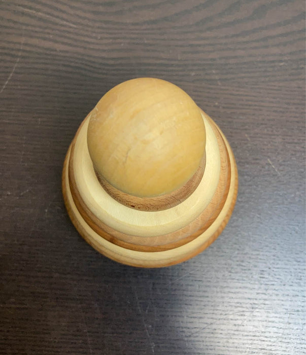 secondhand Wooden Story Stacking Rings Toy