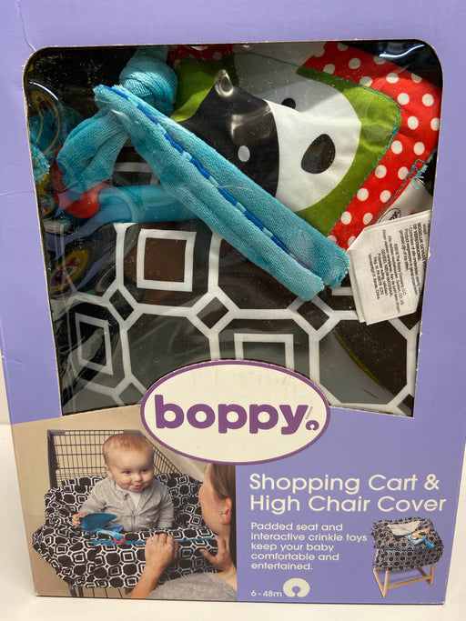 used Boppy Luxe Shopping Cart And High Chair Cover, City Squares