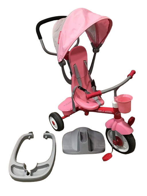 used Radio Flyer 4-in-1 Stroll 'n Trike, Pink