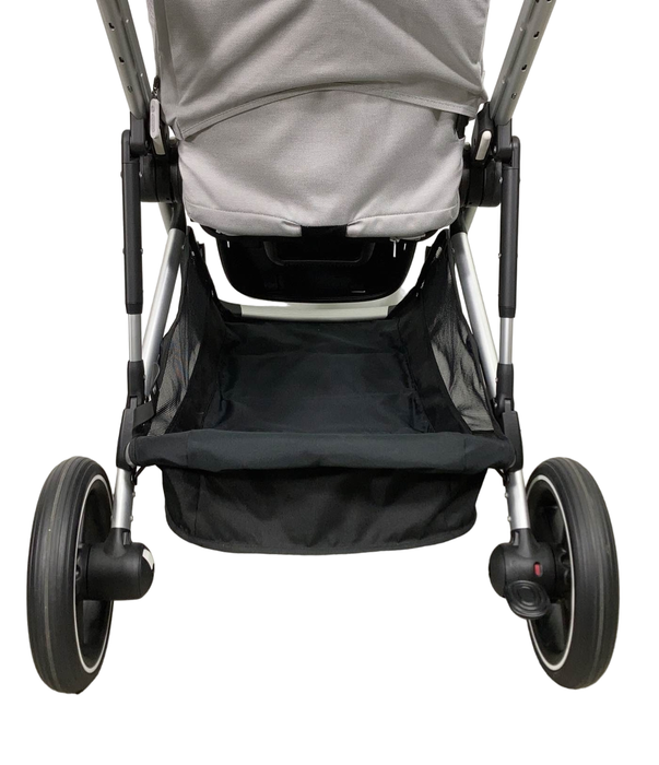 used Cybex Gazelle S Modular Stroller, Silver Frame, Lava Grey, 2022