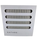 used Gathre Mini Mat Solid, blanc/stone stripe