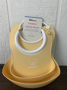 used Baby Bjorn Bibs, Powder Yellow