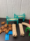 secondhand Thomas & Friends Wooden Train Tracks And Accessories