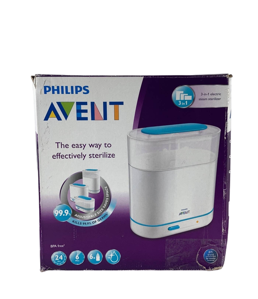 used Philips Avent 3-in-1 Electronic Steam Sterilizer