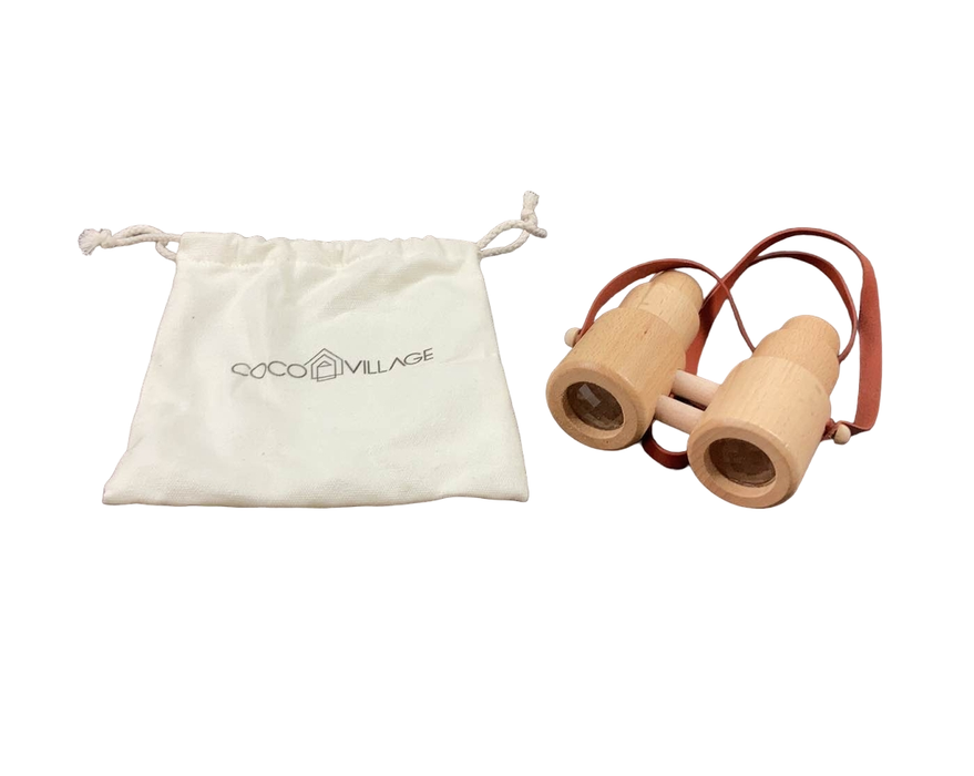 used Coco Village Wooden Binoculars