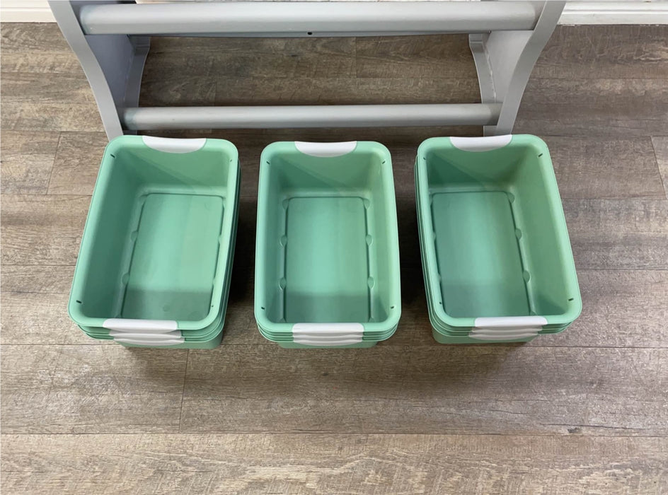 used Sterilite 9 Bin Toy Organizer