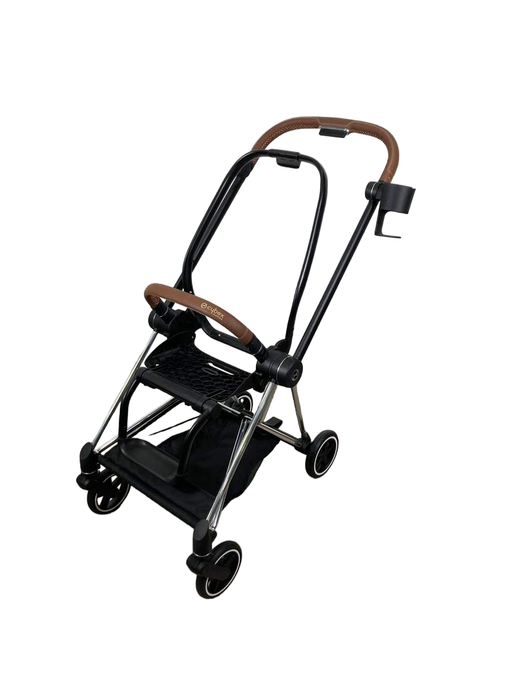 secondhand Cybex MIOS Stroller Frame, 2019, Chrome With Black Details