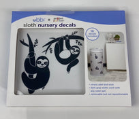 used Ubbi Diaper Pail Decals, Sloth