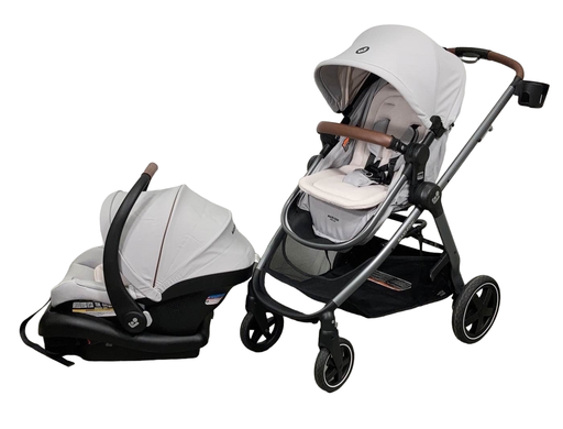 used Maxi-Cosi Zelia2 Luxe Travel System, 2023, network sand