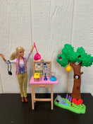 used Barbie National Geographic Butterfly Scientist Playset