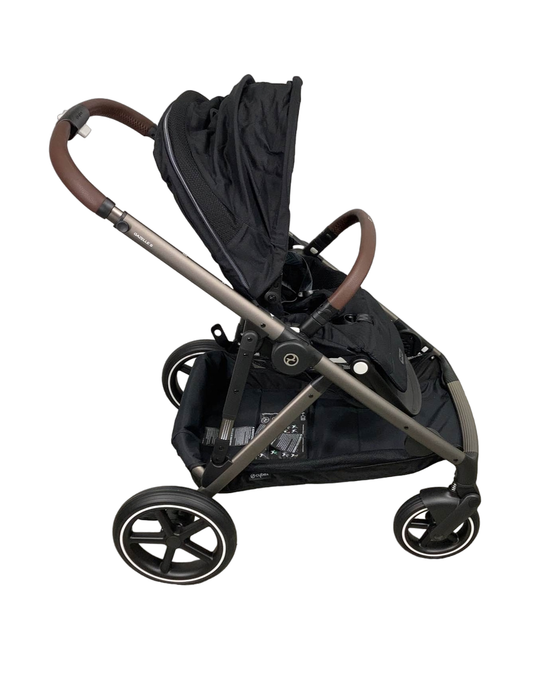 secondhand Cybex Gazelle S Modular Stroller, Taupe Frame, Moon Black, 2023