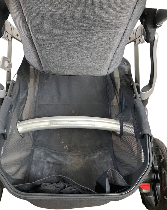 UPPAbaby VISTA V2 Double Stroller, 2020, Jordan (Charcoal Melange)