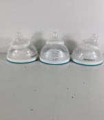 used Nanobébé Breastmilk Baby Bottles 3-Pack, Teal