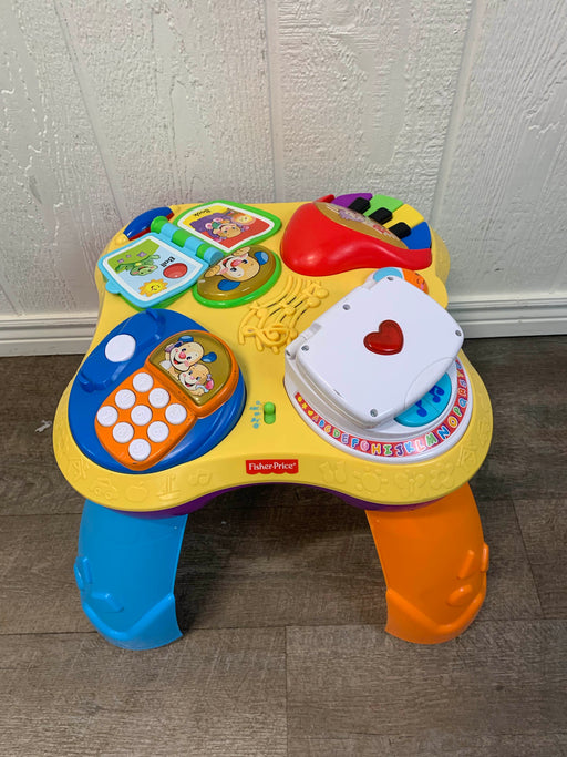 secondhand Fisher Price Laugh And Learn Around The Town Learning Table