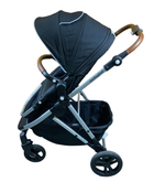 secondhand Mockingbird Single Stroller, 2023, Black, Windowpane, Silver With Penny Leather