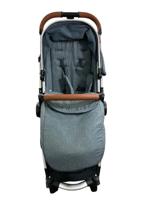 secondhand Mompush Ultimate 2 Baby Stroller, 2021, Grey with Silver Frame