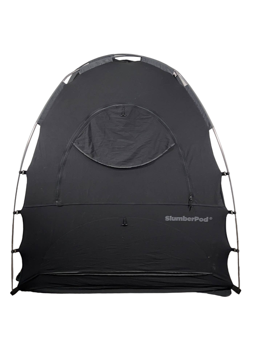 used SlumberPod 3.0 Sleep Canopy, Black with Grey Accents