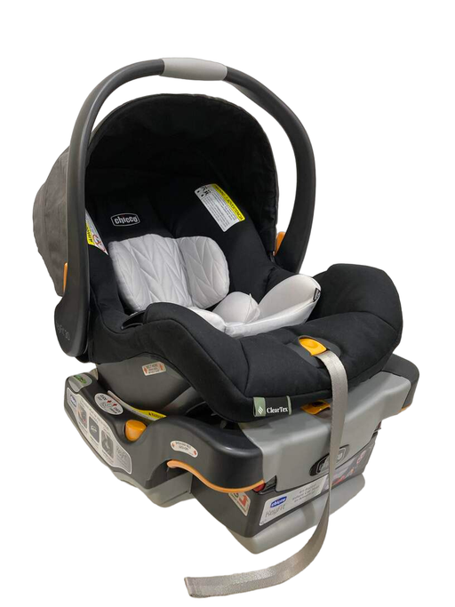 used Chicco KeyFit 30 ClearTex Infant Car Seat, 2022, Pewter