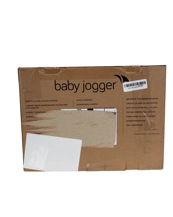 secondhand Baby Jogger Double Weather Shield