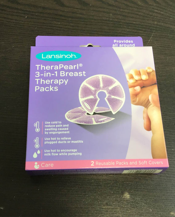 used Lansinoh Therapearl 3-in-1 Breast Therapy Packs