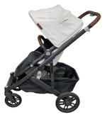 secondhand UPPAbaby CRUZ V2 Stroller, 2022, Anthony(White and Grey Chenille)