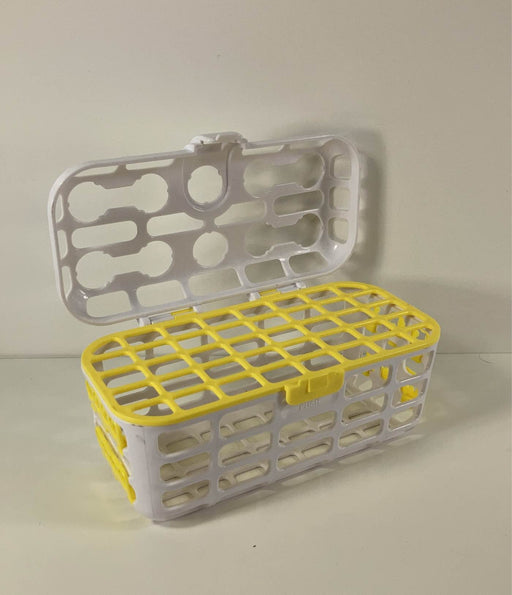 used Munchkin Dishwasher Basket, - yellow